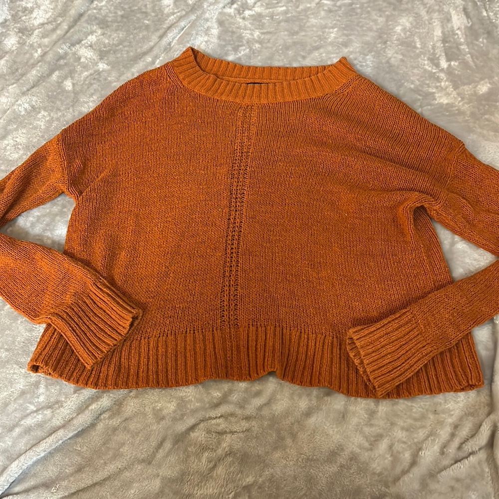 Banana republic burnt orange sweater
